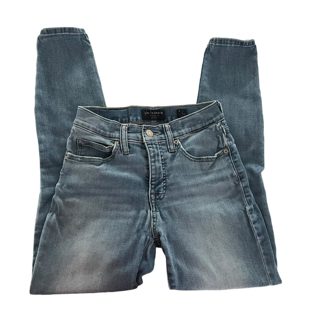 Lucky Brand Ava Light Blue Slim Fit Stretch Jeans
